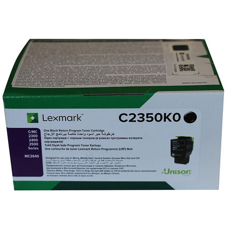 Lexmark C2425-C2350K0 Siyah Orijinal Toner