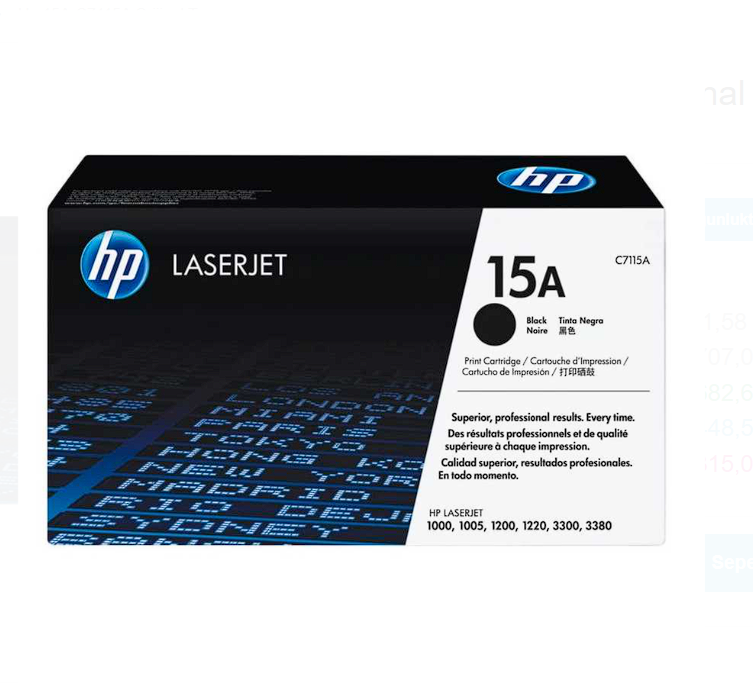 Hp 15A-C7115A Orijinal Toner