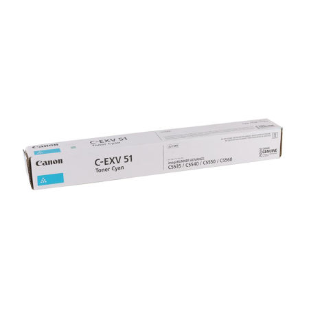 Canon C-EXV-51/0482C002 Mavi Orijinal Fotokopi Toner